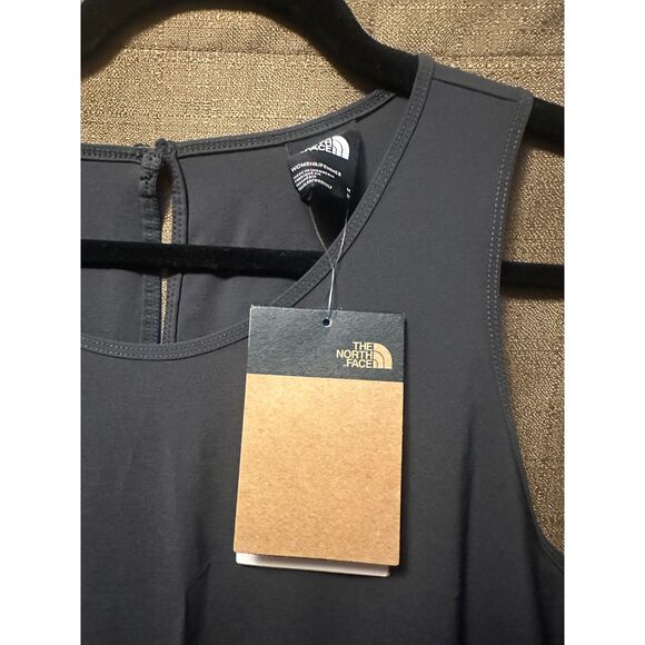 NWT The North Face Woman’s Never Stop Jumpsuit Asphalt Grey Size Medium - Picture 6 of 9